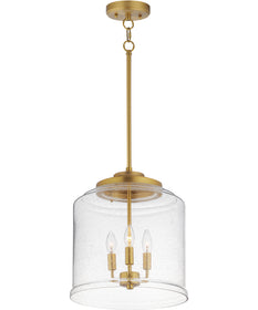 Acadia 3-Light Pendant Natural Aged Brass