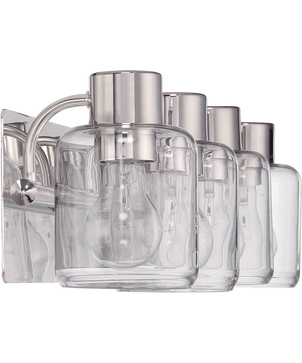 Rori 4-Light Lighting Polished Nickel