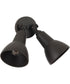 Flood Light 2-Light Outdoor Lighting Dark Textured Bronze