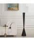 Layla Black Tapered Floor Lamp