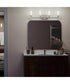 Mack 4-Light Vanity Light with Layered Glass Shades Brushed Nickel
