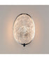 Moonscapes Wall Sconce Polished Chrome