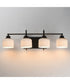 Bisque 4-Light Bath Vanity Oil Rubbed Bronze