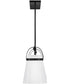 Tori 1-Light Large Three Light Linear Chandelier in Black