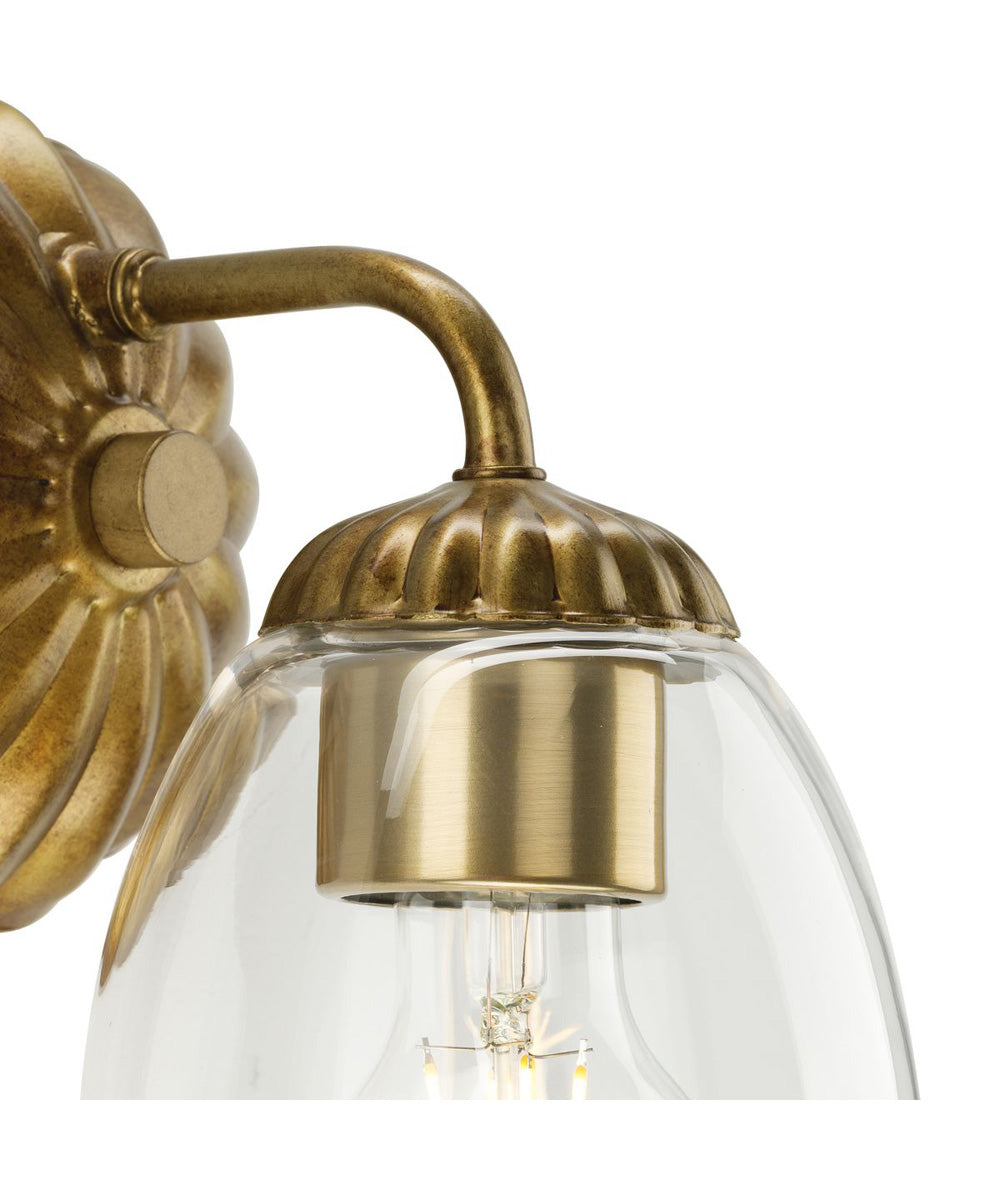 Quillan 1-Light Transitional Bath & Vanity Light Gold Ombre
