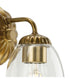 Quillan 1-Light Transitional Bath & Vanity Light Gold Ombre