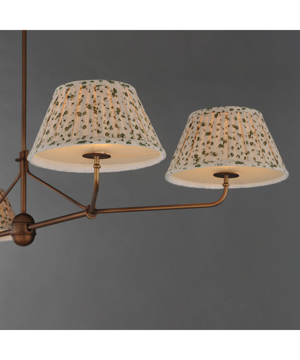 Dunbridge 4-Light Chandelier Weathered Brass