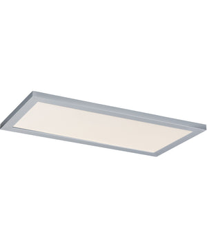 Sky 1' x 2' LED FlushMount - 5CCT Brushed Aluminum