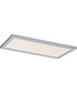 Sky 1' x 2' LED FlushMount - 5CCT Brushed Aluminum