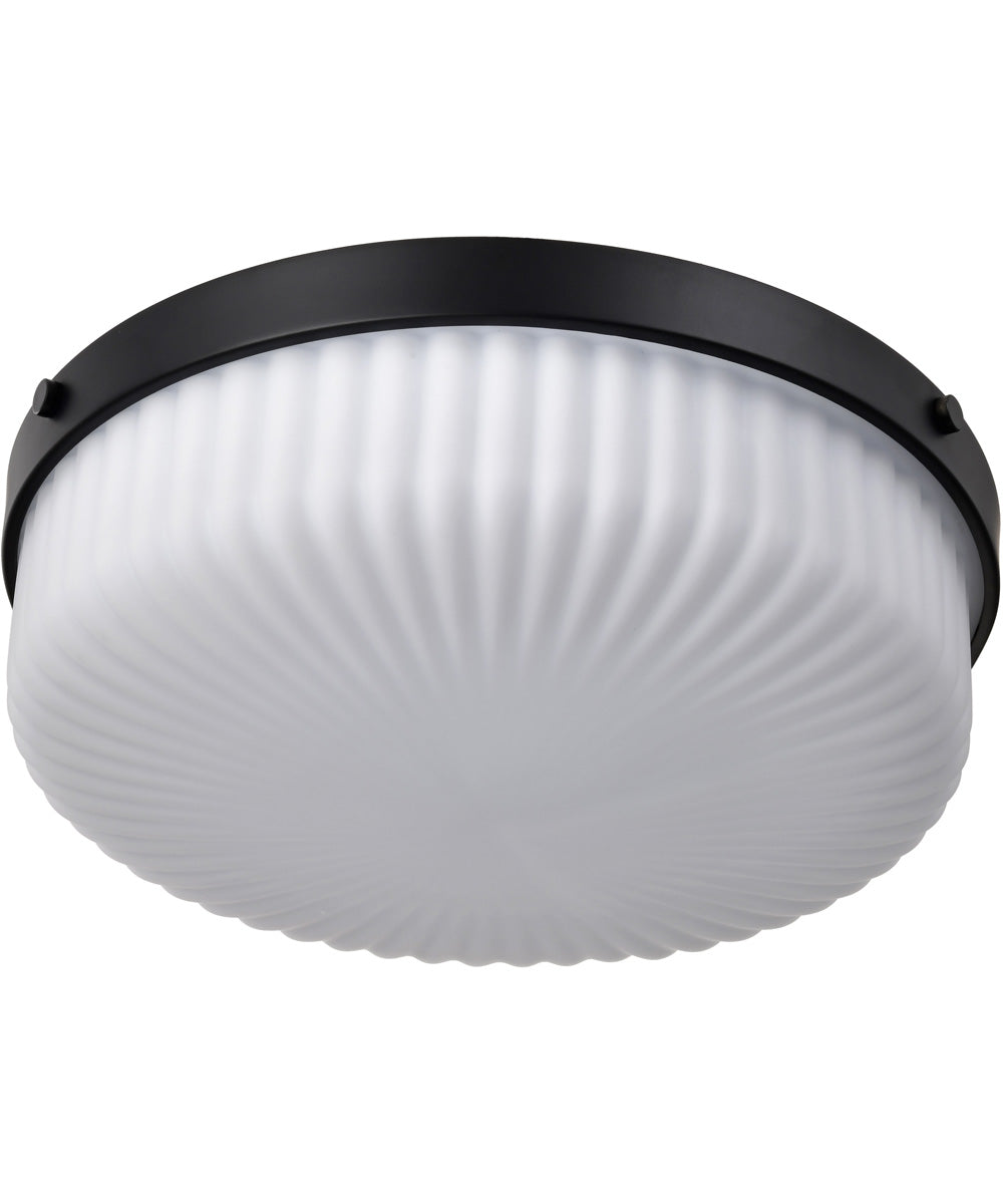 Solara 3-Light Close-to-Ceiling Matte Black
