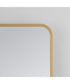Aero Mirror Brushed Brass