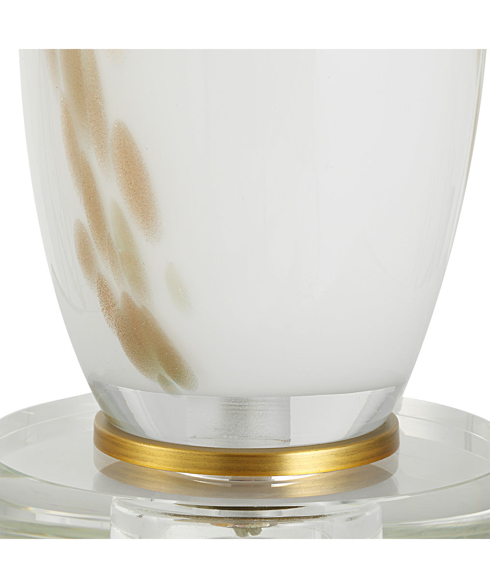 Lyra White & Gold Table Lamp