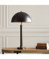 Metal Table Lamp with Metal Dome Shade