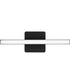 Phase 4 16 in. Small Modern Integrated 3CCT Integrated LED Linear Vanity Light Matte Black