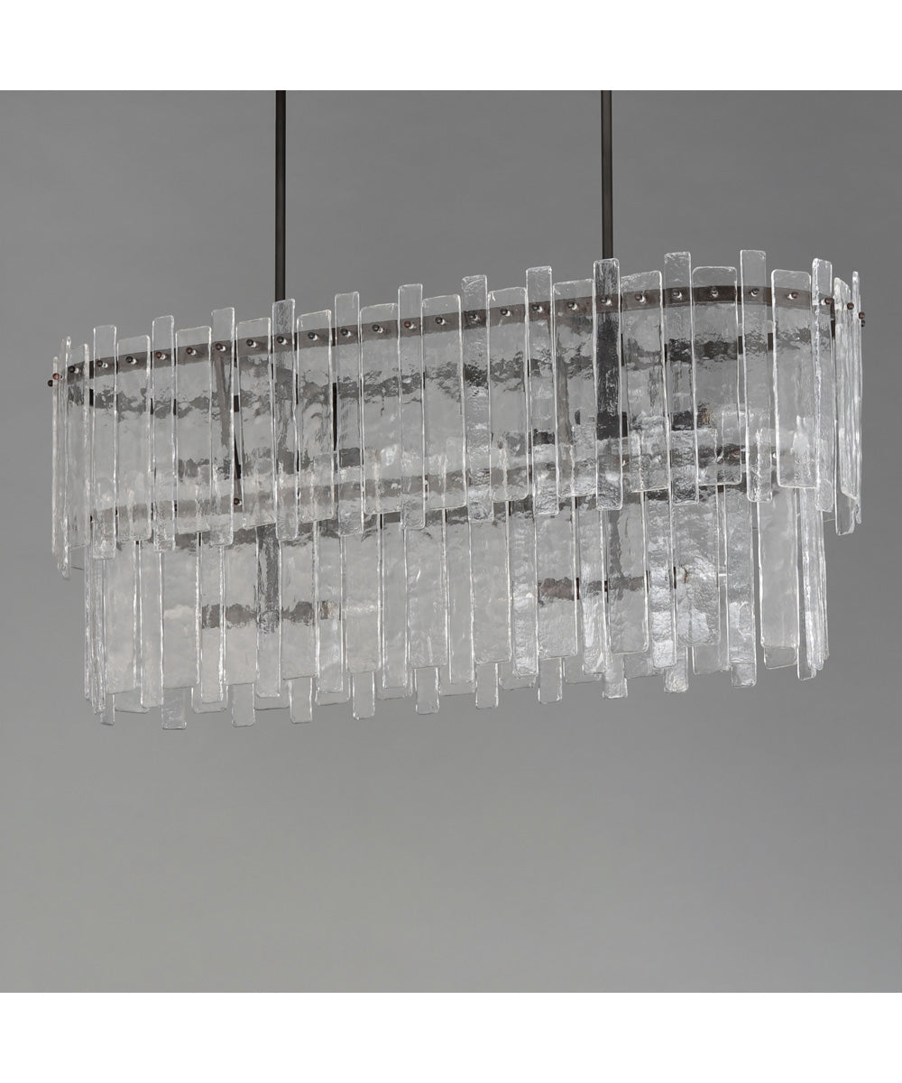 Warren 8-Light Linear Dark Bronze