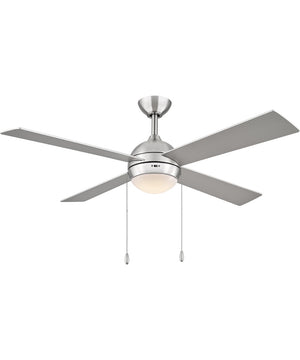 Tavo 52-in. 4-Blade LED Modern Ceiling Fan Brushed Nickel