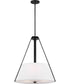 Brewster 3-Light Pendant Black