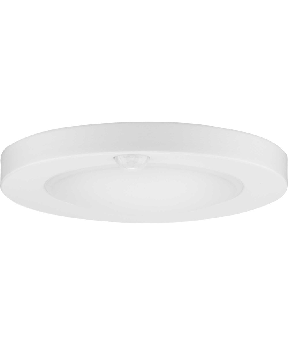 Standby 7.75 in. White Surface Mount Motion Detection LED Light Satin White