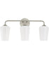 Celino 3-Light Bath & Vanity Brushed Nickel
