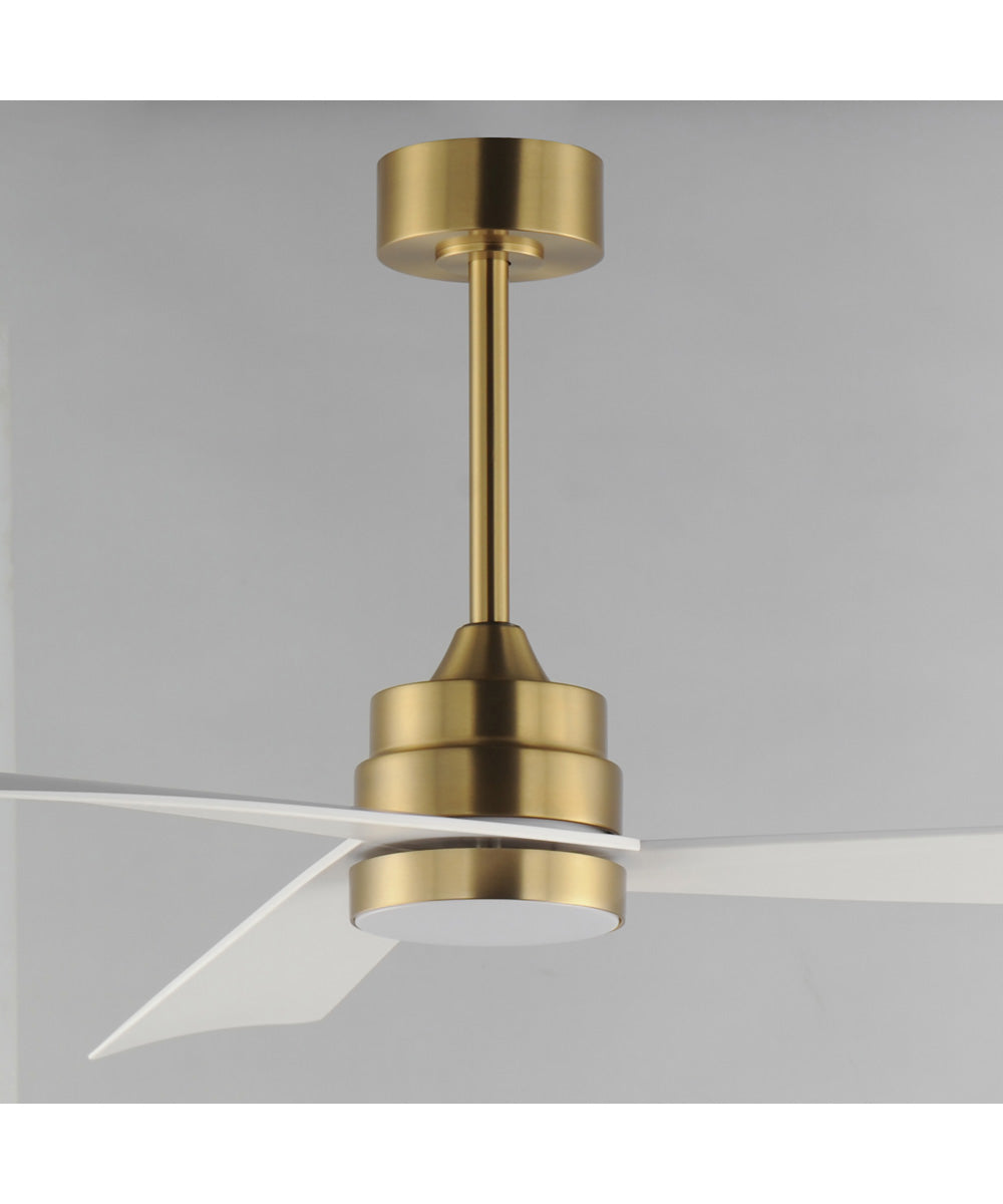 Vortex 60 inch Indoor Fan with LED Light Kit Natural Aged Brass