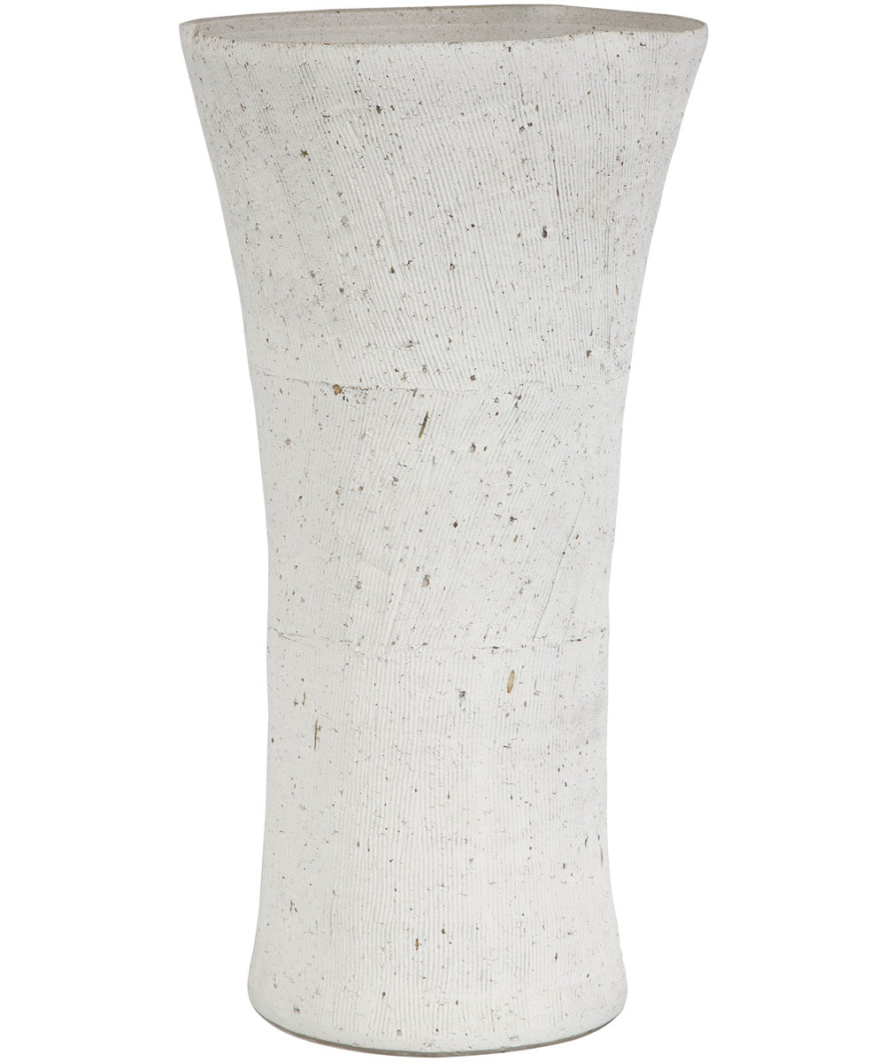 Floreana Tall White Vase