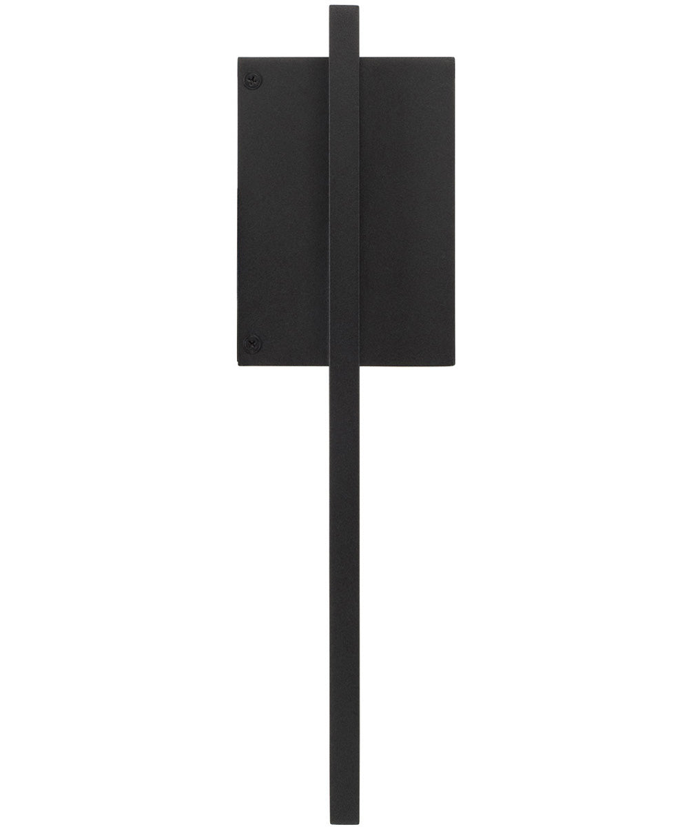 Nate 1-Light Outdoor Wall-Lantern Black