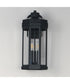 Wright 3-Light Outdoor Wall Sconce Black Patina