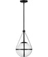 Colby 1-Light Small Pendant in Black