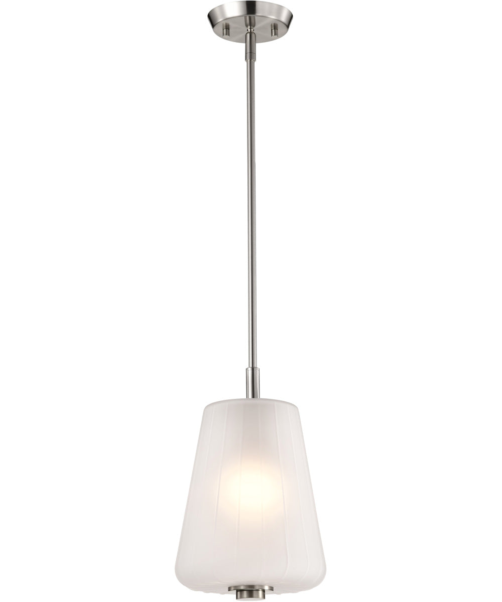 Lune 1-Light Pendant Brushed Nickel