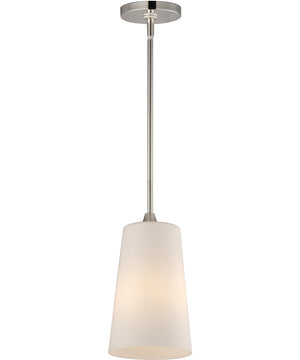 Hudson 1-Light Pendant Satin Nickel