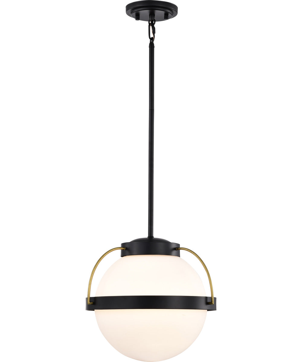 Lakeshore 1-Light Pendant Matte Black
