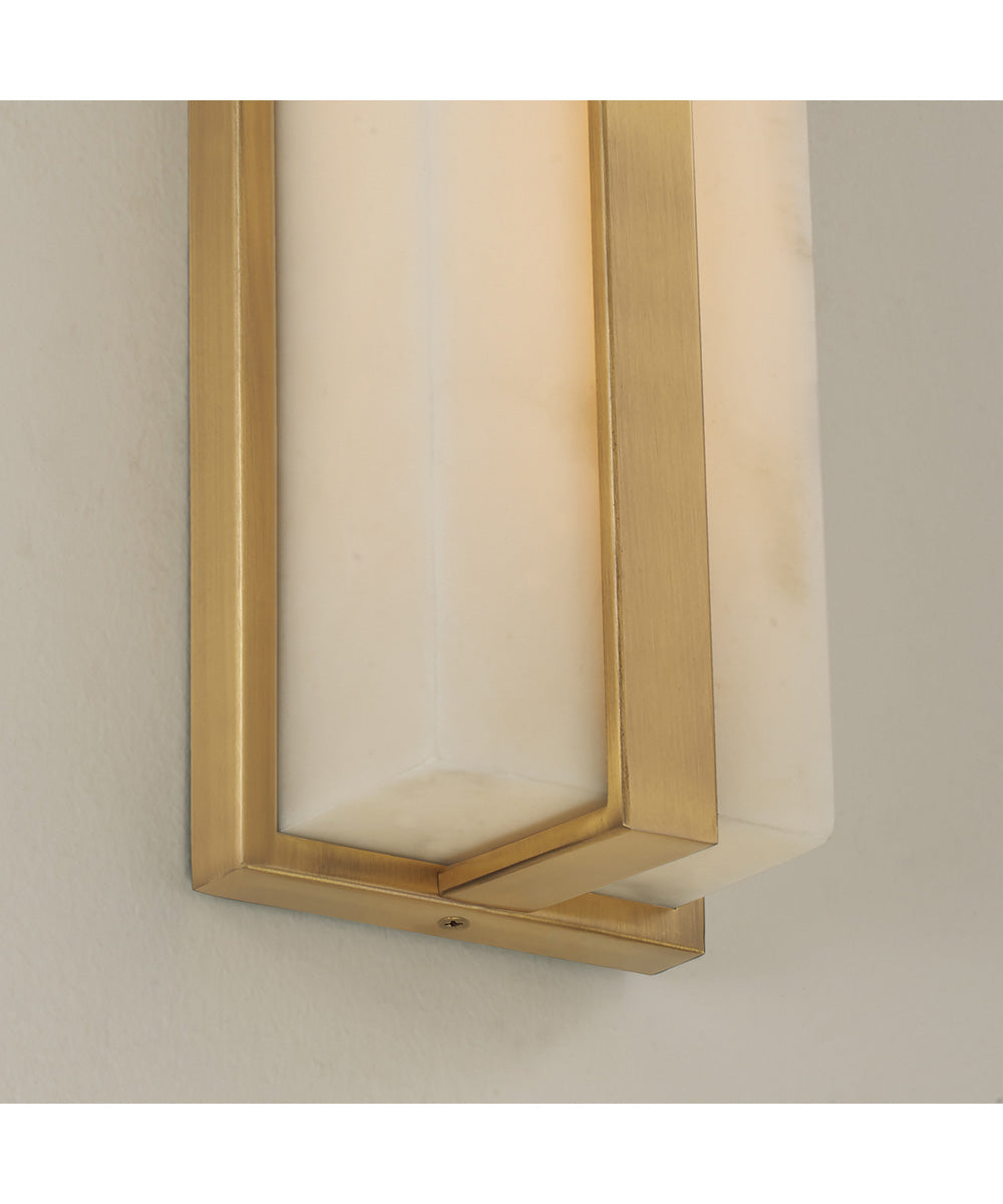 Noah 1-Light Vanity Aged Brass