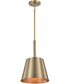 Alexis 1-Light Pendant Burnished Brass / Gold