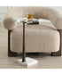Pelton Marble Glass Drink Table