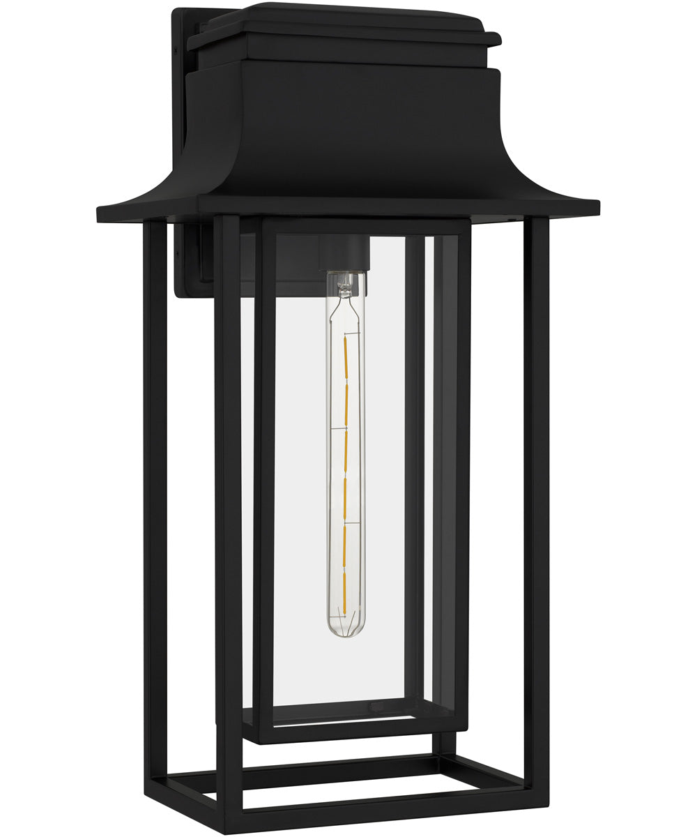 Garner 1-light Outdoor Wall Light Matte Black