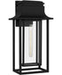 Garner 1-light Outdoor Wall Light Matte Black