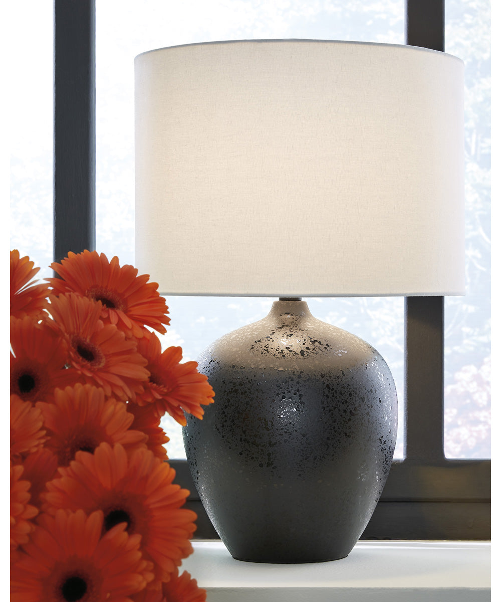 Ladstow Ceramic Table Lamp Black