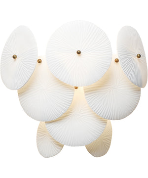 Isla 1-Light Sconce Natural Aged Brass