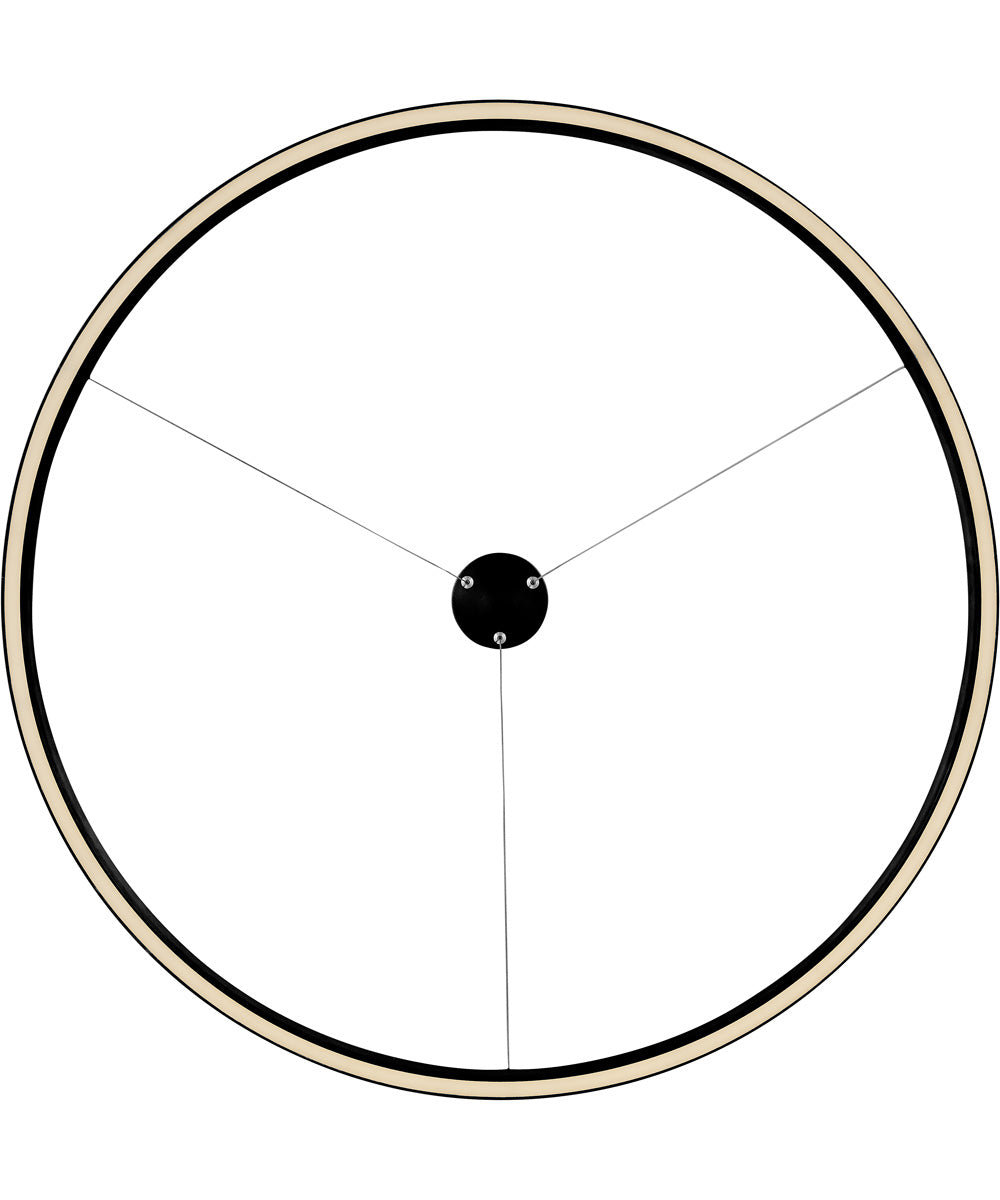 Kenna LED-Light Large Single Tier in Black