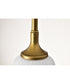 Solara 1-Light Pendant Natural Brass