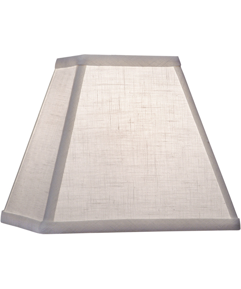 7x8x7 Cream Aberdeen Tapered Square Hardback Lampshade
