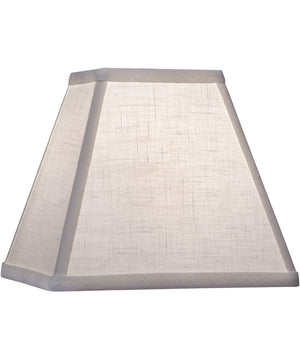 7x8x7 Cream Aberdeen Tapered Square Hardback Lampshade