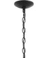 Ilia 6-Light Extra Large Chandelier Matte Black