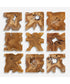 Talia Wood Wall Decor Set/9