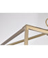 Emma 4-Light Pendant Burnished Brass