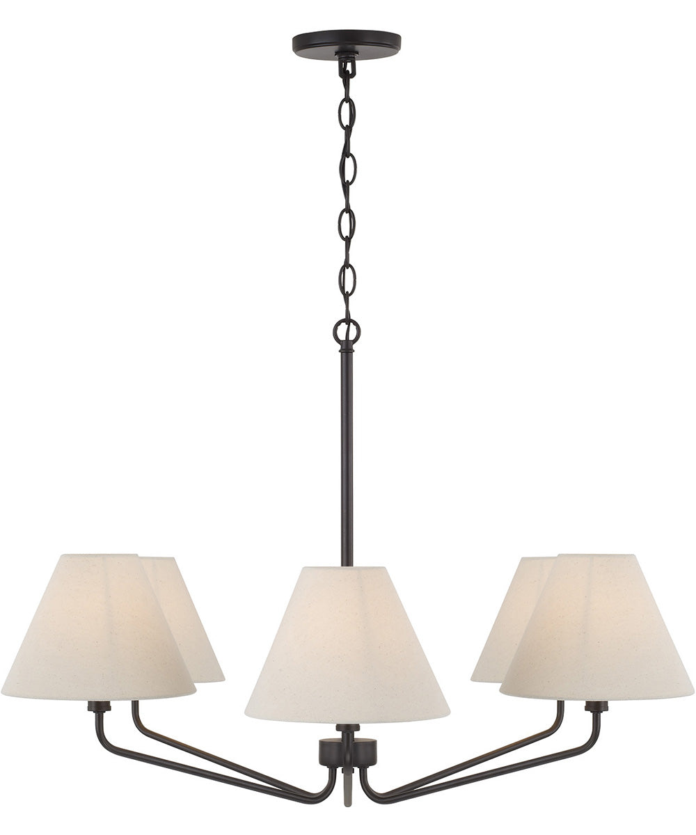 Chadwick 6-Light Chandelier Espresso