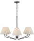 Chadwick 6-Light Chandelier Espresso