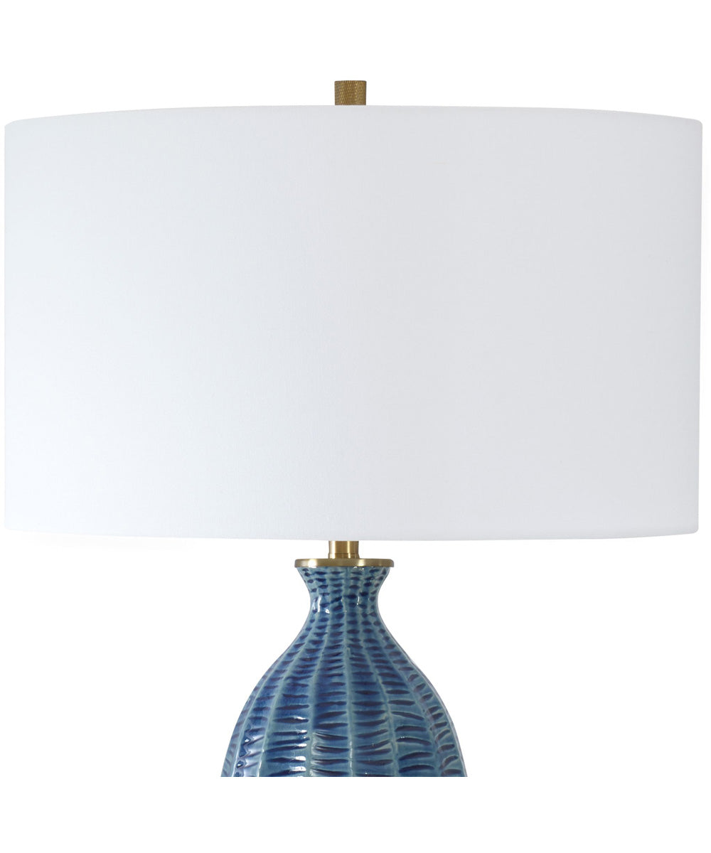 Bixby Blue Table Lamp