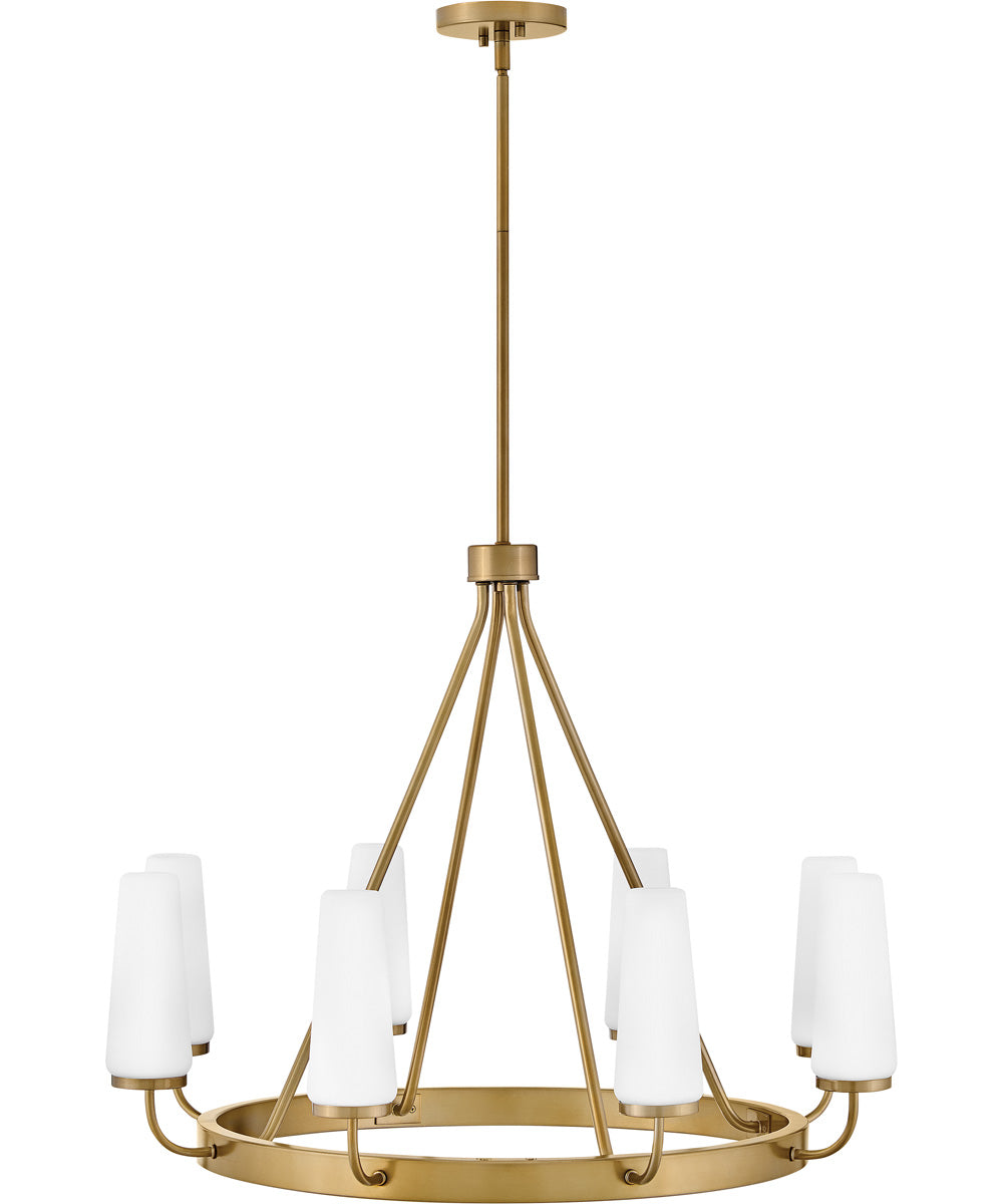Selma 8-Light Medium Single Tier in Gold