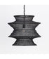 Krabi Large 1-Light Pendant Black